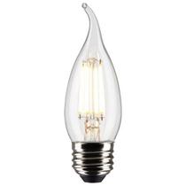 Lâmpada Satco 3012447 CA10 E26 Soft White 40W, pacote com 2