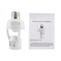 Lâmpada Sensor de Presença Infravermelho E27 - 100-240V - Interruptor Automático