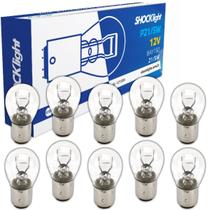 Lampada Shocklight 2 Polos Caixa Com 10 Unidades 12v 21/5w Lampada Shocklight 2 Polos Caixa Com 10 Unidades 12v 21/5w