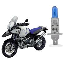 Lâmpada Shocklight Super Branca H1 para Moto BMW R 1150 Gs 1999 2000 2001 2002 2003 2004