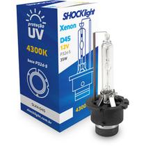 Lâmpada Shocklight Xenon D4s 4300k 35w 12v Luz Amarela Lâmpada Shocklight Xenon D4s 4300k 35w 12v Luz Amarela