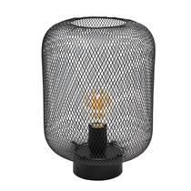 Lâmpada Simple Designs LT1072-BLK Black Metal Mesh
