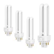Lâmpada SLEEKLIGHTING T4 de tubo duplo CFL 26W 4200K 1500lm, pacote com 4