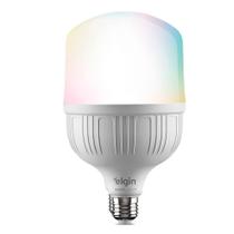 Lâmpada Smart Elgin Super Bulbo LED, 30W, RGB, Wifi, Alexa e Google Assistente, Branco - 48LSB30WIFI