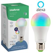 Lâmpada Smart Intelbras C/ Alexa EWS410 LED Wifi