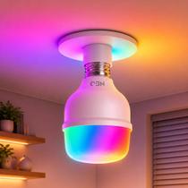 Lâmpada Smart Neo Avant Bulbo HP 50W Wi-Fi E27 Bivolt RGB Alexa Google Dimerizável Lâmpada Smart Neo Avant Bulbo HP 50W Wi-Fi E27 Bivolt RGB Alexa Google Dimerizável