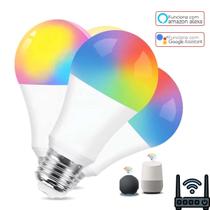Lâmpada Smart RGB Wifi Cores Vibrantes e Controle App Lâmpada Smart RGB Wifi Cores Vibrantes e Controle App