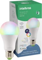 Lâmpada Smart Wi-fi Rgb Led Alexa Google Intelbras Ews 410