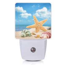 Lâmpada Smoaffly Beach Night Light com sensor automático 7,5x11,5x5 cm