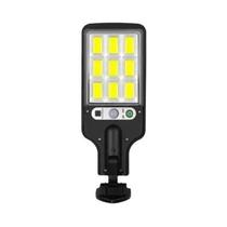 Lâmpada Solar 55LED Para Exterior Com Sensor De Movimento Controle Remoto À Prova d'Água Luz De Rua