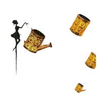 Lâmpada Solar À Prova d'Água Em Forma De Chaleira Para Decoração De Jardim Ao Ar Livre, Luz