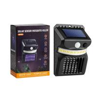 Lâmpada Solar Anti-Mosquitos à Prova D'Água com Sensor Infravermelho - Ideal para Jardim