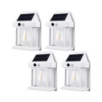 Lâmpada Solar Com Sensor De Movimento À Prova d'Água, 3 Modos, Lanterna Inteligente Para Decoração