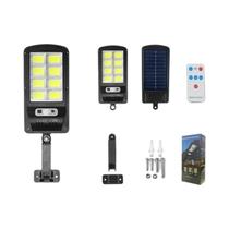 Lâmpada Solar Com Sensor De Movimento Ultra Brilhante, 3 Modos De Luz LED Externa Para Jardim E