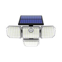 Lâmpada Solar De Jardim 20W 122 333LED IP65 À Prova d'Água Com Cabeça Ajustável E Ângulo De