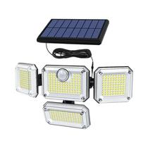 Lâmpada Solar De Jardim 20W 122 333LED IP65 À Prova d'Água Com Cabeça Ajustável E Ângulo De