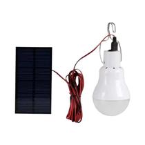 Lâmpada Solar LED À Prova d'Água Para Exterior Com Gancho, Lâmpada De Camping Econômica Para Jardim,