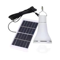 Lâmpada Solar LED À Prova D'água Para Exterior, Luz Portátil Para Pendurar No Jardim Para
