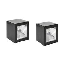 Lâmpada Solar LED Para Parede Externa IP65 À Prova d'Água Com Sensor Para Jardim, Quintal, Varanda E