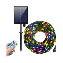 Lâmpada Solar LED Verde Para Jardim, Luzes De Fadas Para Exteriores, 10, 20, 50, 100m Para Parques,