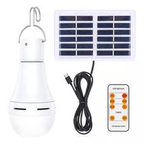 Lâmpada solar recarregável 9w 5 modos da luz cor branco