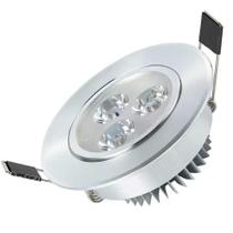 Lâmpada Spot Led 3W Alumínio Embutir Branco Frio Bivolt Lâmpada Spot Led 3W Alumínio Embutir Branco Frio Bivolt