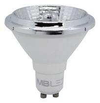 Lâmpada Spot Led Gu10 Ar70 7w 3000k Branco Quente