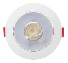 Lâmpada Spot Led Redondo 7W Bivolt Cob Direcionável Neutro