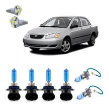 Lâmpada Super Branca Corolla 2003 Á 2007 Efeito Xenon+brinde Lâmpada Super Branca Corolla 2003 Á 2007 Efeito Xenon+brinde