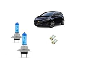 Lampada Super Branca Farol Baixo 8500k Gm Sonic.. Lampada Super Branca Farol Baixo 8500k Gm Sonic..