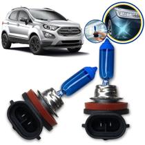 Lampada Super Branca Farol de Milha 8500k H11 Ford Ecosport 2018 a 2022