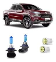 Lampada Super Branca Farol Milha/neblina H8 35w Fiat Toro