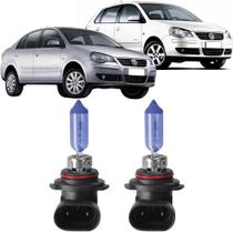 Lampada super branca farol milha vw polo sedan 2007 ate 2013