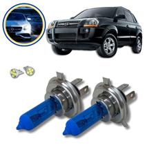 Lâmpada Super Branca Farol Tucson 05 Até 16 Efeito Xênon H4 Lâmpada Super Branca Farol Tucson 05 Até 16 Efeito Xênon H4