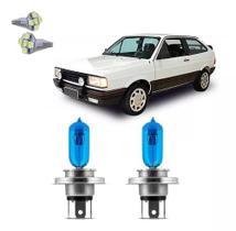 Lampada Super Branca Gol Antigo Voyage Quadrado Efeito Xenon Lampada Super Branca Gol Antigo Voyage Quadrado Efeito Xenon