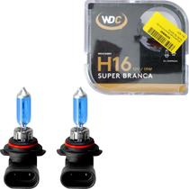 Lâmpada Super Branca H16 12v 19w Psx24w Box Acrílico Lâmpada Super Branca H16 12v 19w Psx24w Box Acrílico