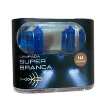 Lampada super branca h4 12v 60/55w kx3 maior visao d alcance