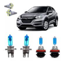 Lampada Super Branca Honda Hrv Farol E Milha Efeito Xenon