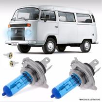 Lampada Super Branca Vw Kombi (todas) Farol Alto Baixo - H4