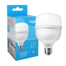 Lâmpada Super Bulbo Alta Potência Led 40w 6500k Elgin Bivolt Lâmpada Super Bulbo Alta Potência Led 40w 6500k Elgin Bivolt