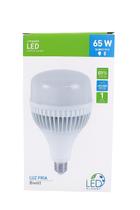 Lâmpada Super Bulbo LED 65W Bivolt E27 6500K Branco Frio Iluminação Potente e Econômica