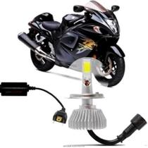 Lampada Super Led 3D HB3 6000k Farol Alto Moto Suzuki Gsx1300r Hayabusa 1999 A 2013