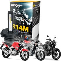 Lampada Super Led 6000k Farol Moto Fazer 250 2011 12 Á 2018