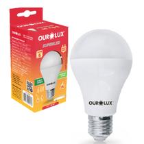 Lampada Super Led Bulbo 6w 3000K Luz Amarela Bivolt Lampada Super Led Bulbo 6w 3000K Luz Amarela Bivolt