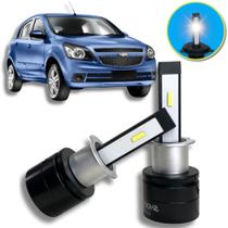 Lampada Super Led Farol de Milha S14 H3 6000K Chevrolet Agile 2009 a 2011
