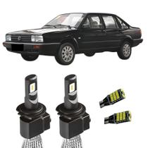 Lampada Super LED H4 6000K Com Pingo T10 Santana 1994/1996 Lampada Super LED H4 6000K Com Pingo T10 Santana 1994/1996