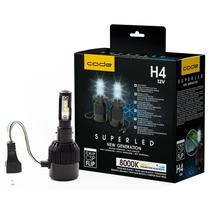Lampada Super Led H4 8000K 6400 Lumens Code New Generation