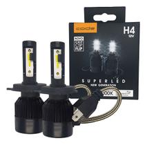 Lâmpada Super Led H4 Tipo Xenon 8000K Lampada Automotiva
