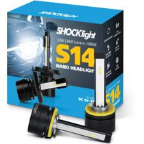 Lâmpada Super Led Mini Shocklight 32w S14 Nano H27 6000k Lâmpada Super Led Mini Shocklight 32w S14 Nano H27 6000k