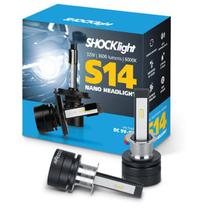 Lâmpada Super Led Mini Shocklight 32w S14 Nano H3 6000k Lâmpada Super Led Mini Shocklight 32w S14 Nano H3 6000k